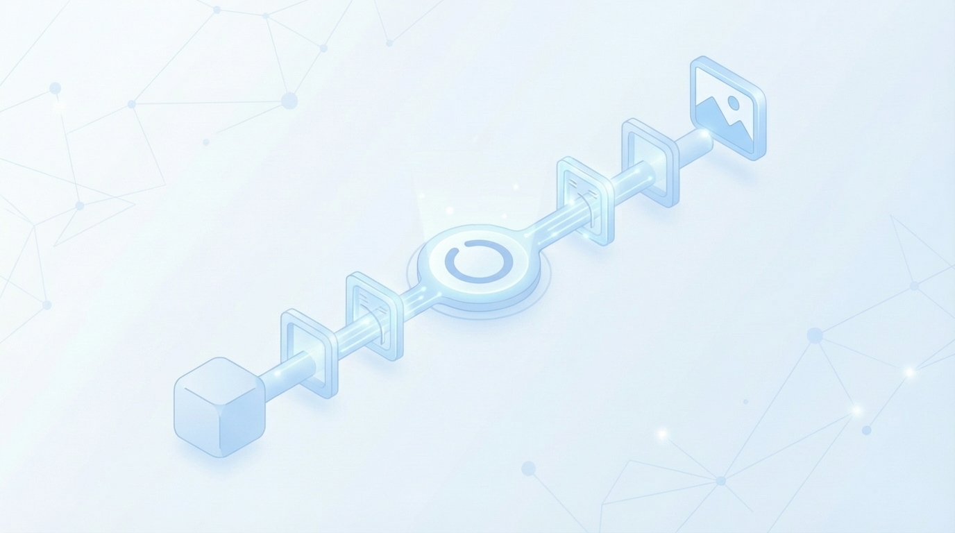 How Oleno Enforces Brand-Consistent Visuals For Non-Designers concept illustration - Oleno