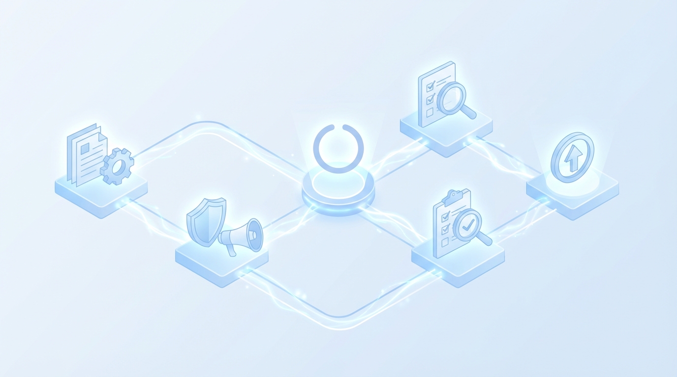 How Oleno turns your demandgen execution raci into a running system concept illustration - Oleno