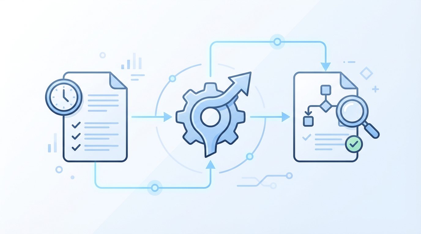 The New Way: Demand-Gen SLAs and Runbooks That Hold concept illustration - Oleno
