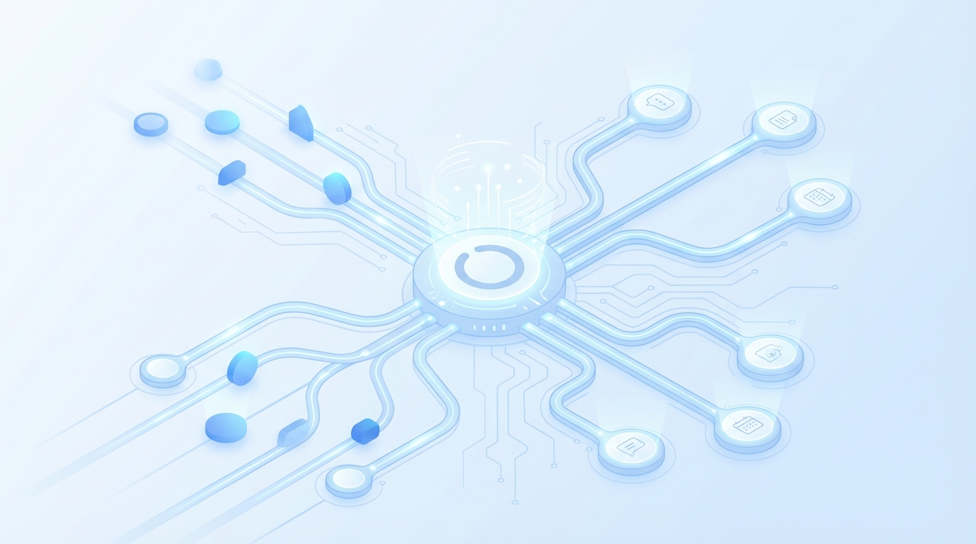 How To Design AI-Powered Lead Nurture Around Buyer Signals concept illustration - Oleno