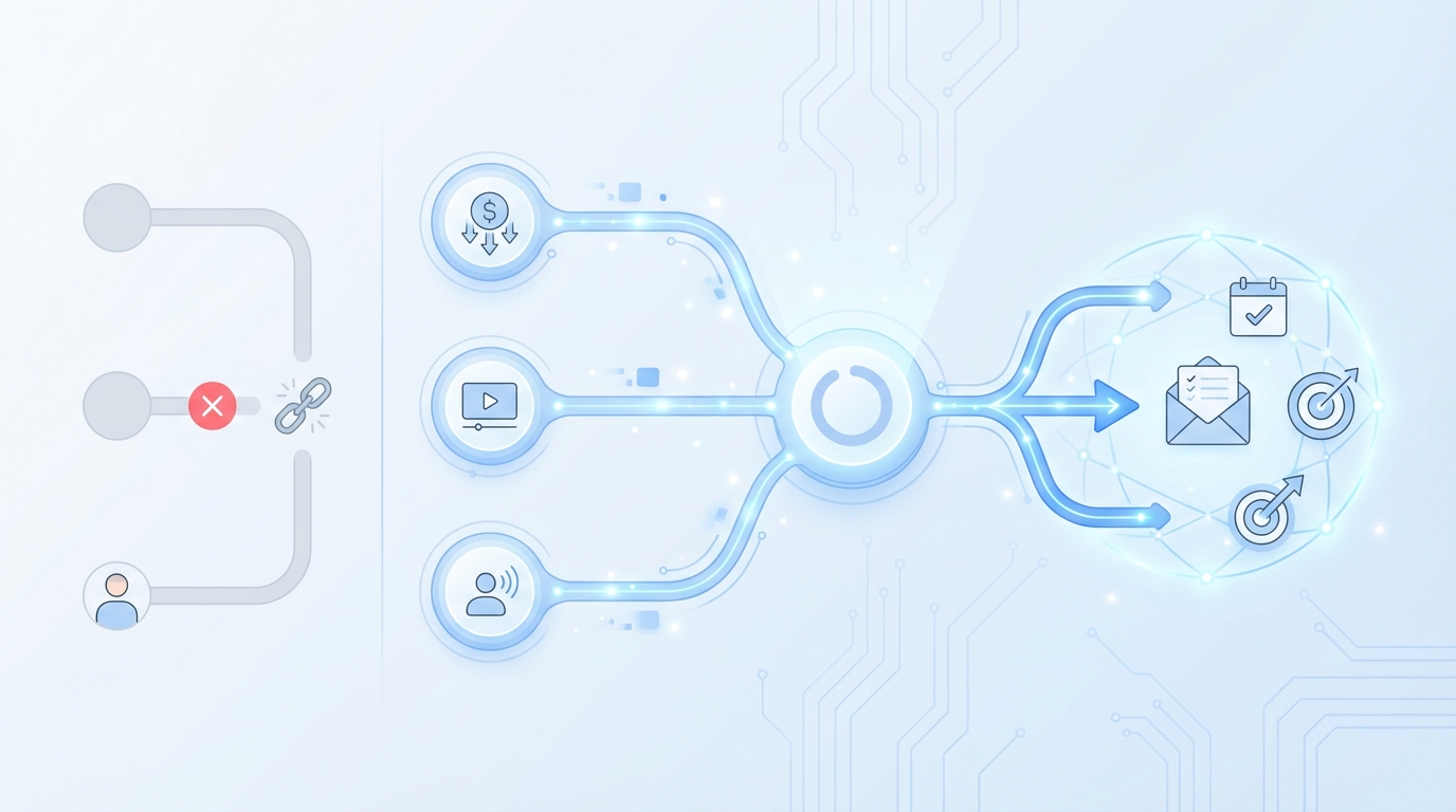 Static Nurture Is Broken: Signal-Driven Is How You Design AI-Powered Lead Nurture concept illustration - Oleno
