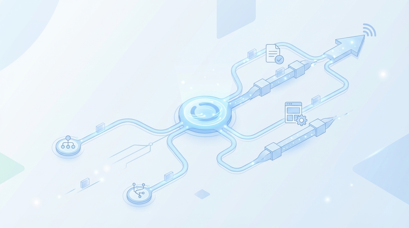 How Oleno Enforces a Map-to-Publish Pipeline End to End concept illustration - Oleno