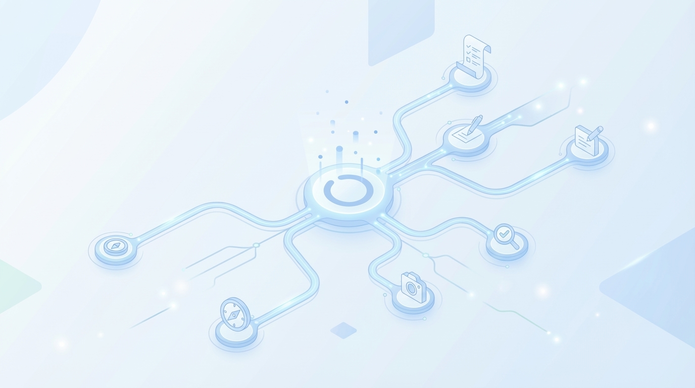 How Oleno Encodes And Enforces Brand Voice End To End concept illustration - Oleno