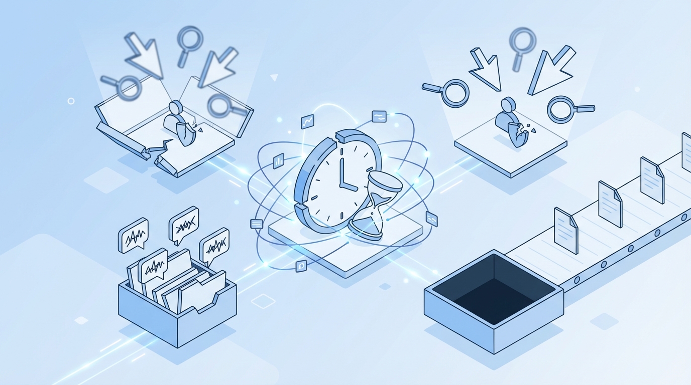 What It Feels Like When Voice Governance Fails concept illustration - Oleno