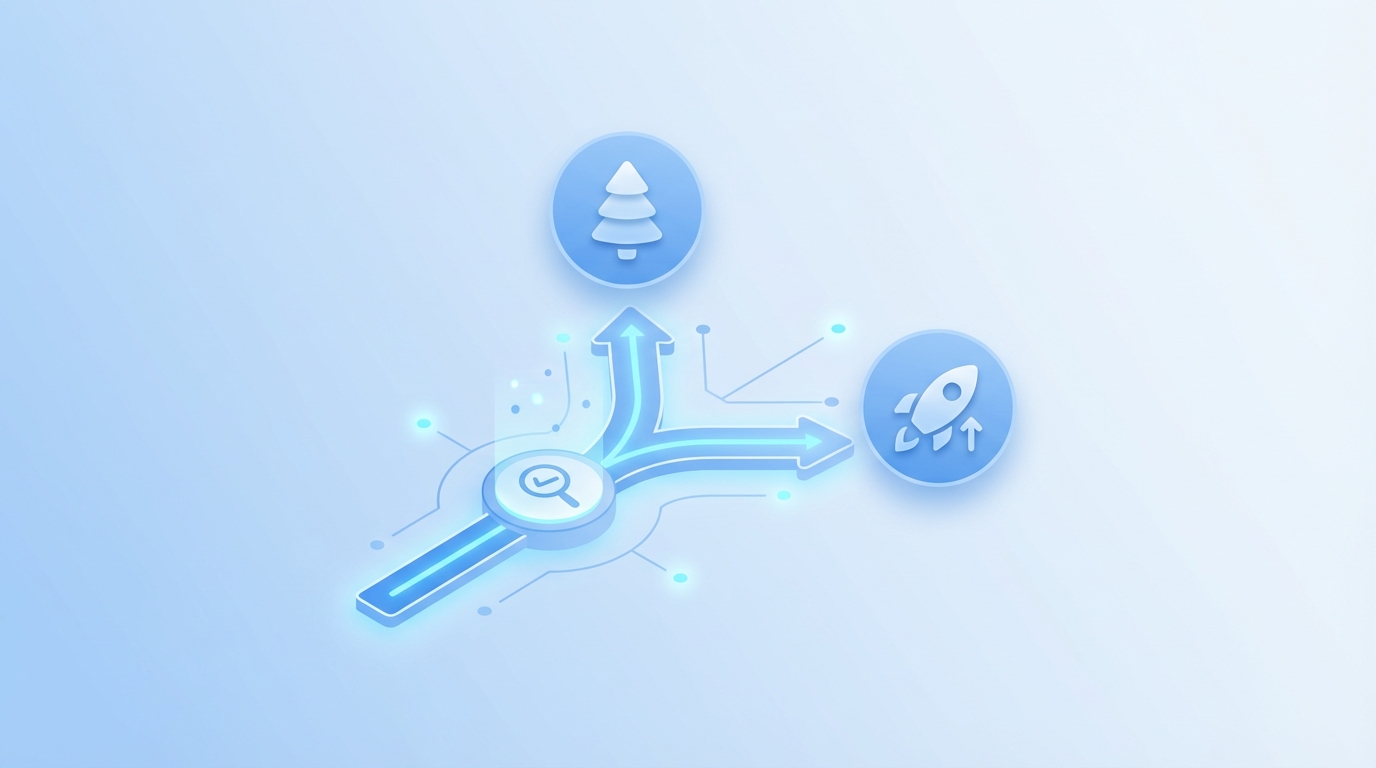 How To Evaluate: A Process You Can Run With Any Client concept illustration - Oleno