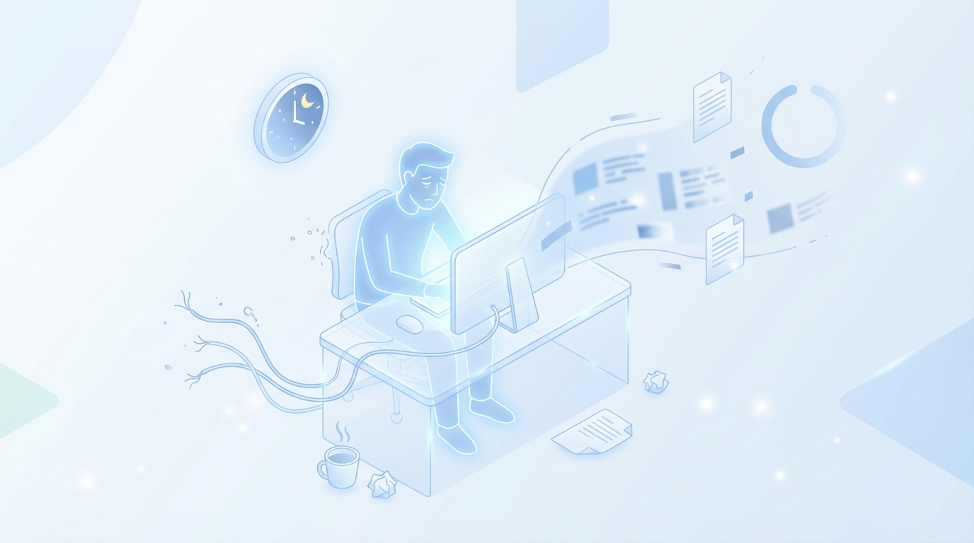 The Human Side Of Quality Drift concept illustration - Oleno