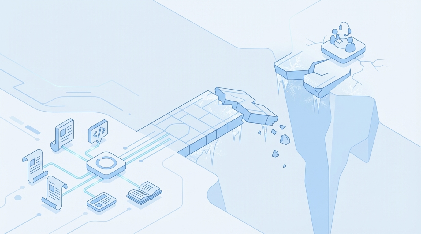 The Moment It Breaks For CMOs In SaaS concept illustration - Oleno