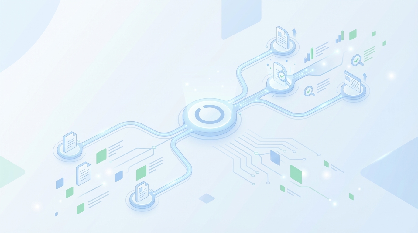 How Oleno Powers Measurement-Ready Content Operations concept illustration - Oleno