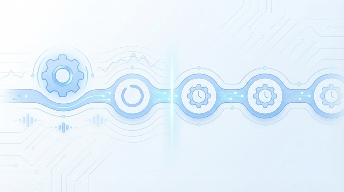 Why Timing Choices Cause Voice Drift (And How To Stop It) concept illustration - Oleno