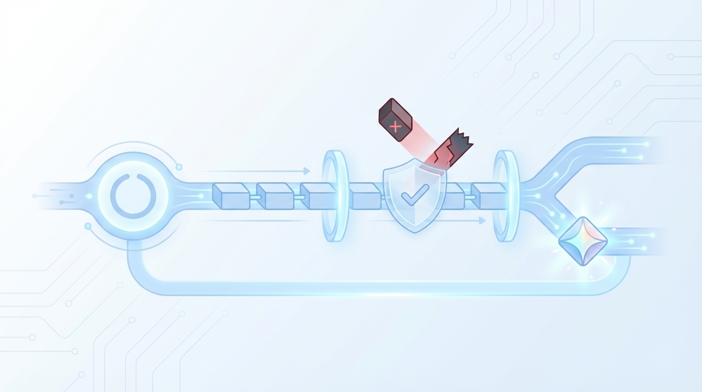 Consistency, Brand Safety, And Differentiation Are On The Line concept illustration - Oleno