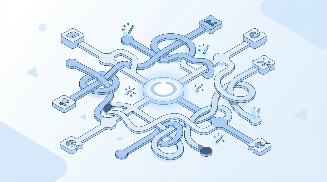 The Frustration Of Rework And Brand Drift concept illustration - Oleno