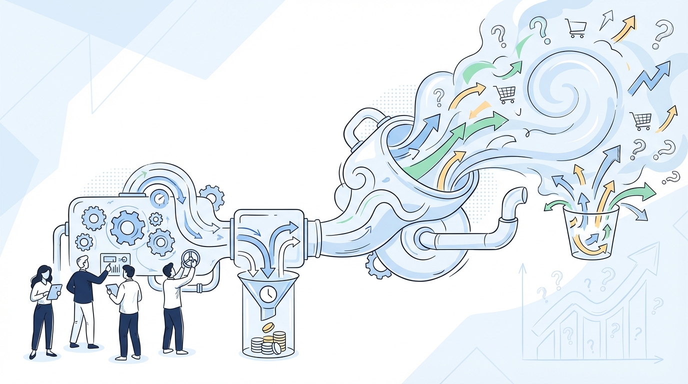 Why Content Automation ROI Gets Undercounted concept illustration - Oleno