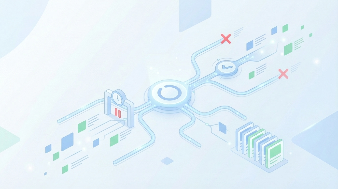 How Oleno Automates Cooldowns, Gating, And No-Repeat Publishing concept illustration - Oleno