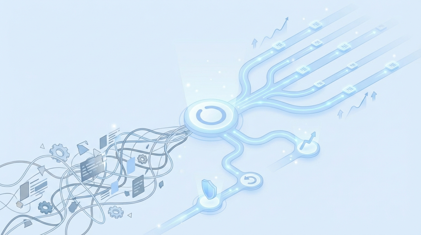 How an Incremental Content Refresh Playbook Calms the Chaos concept illustration - Oleno