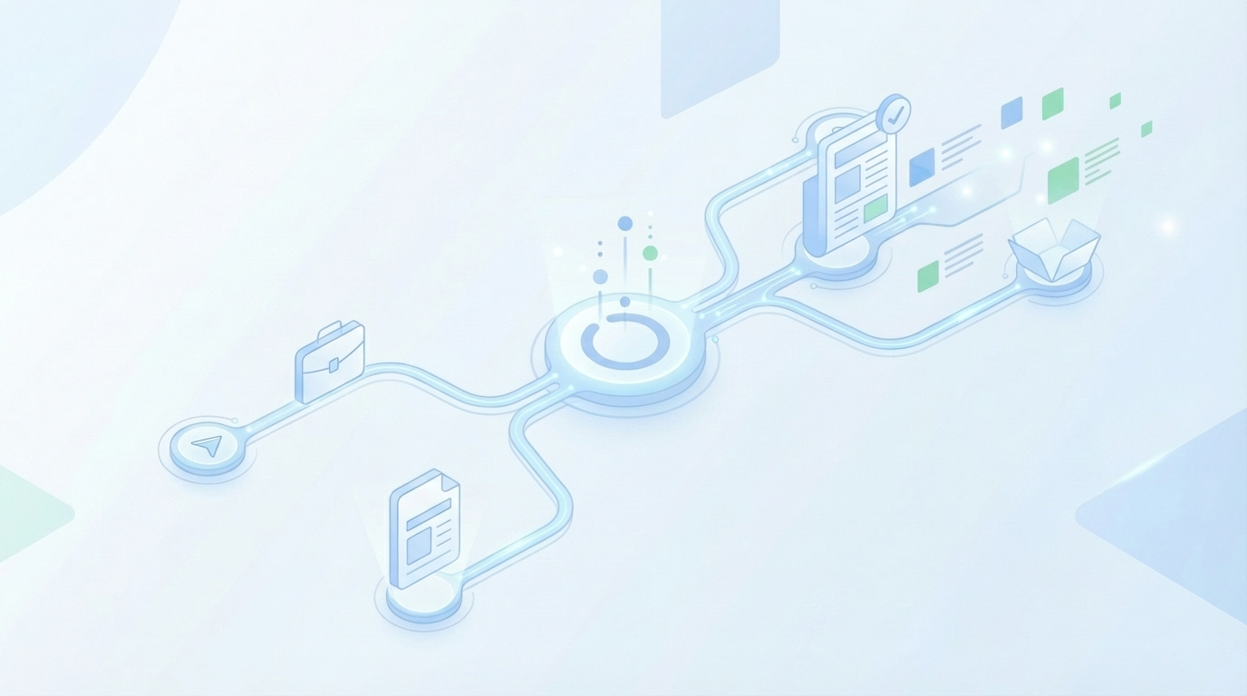 How Oleno Enforces Information Gain From Brief To Publish concept illustration - Oleno