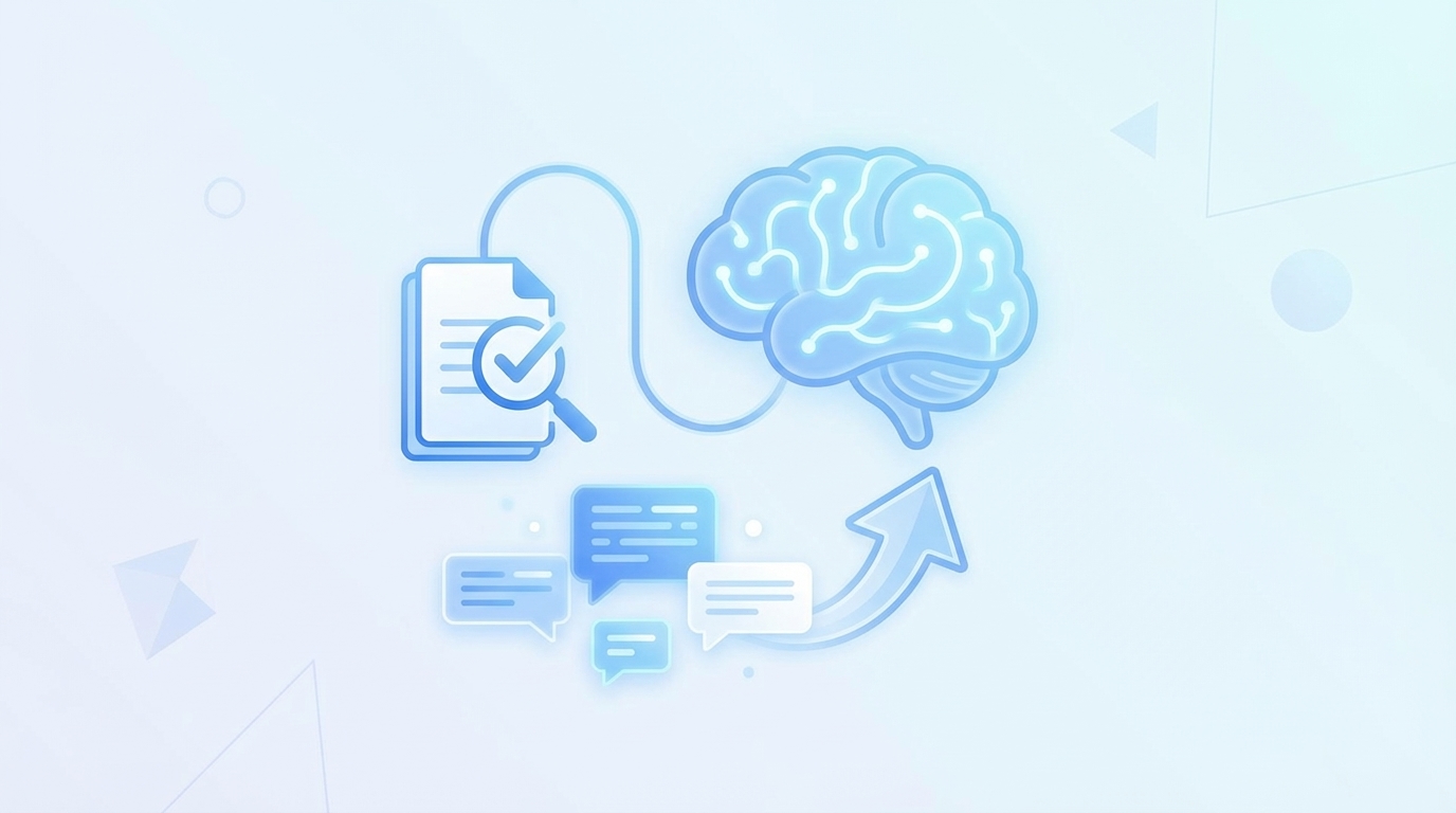 Visuals Decide Whether Your Article Lands, Not Just How It Looks concept illustration - Oleno