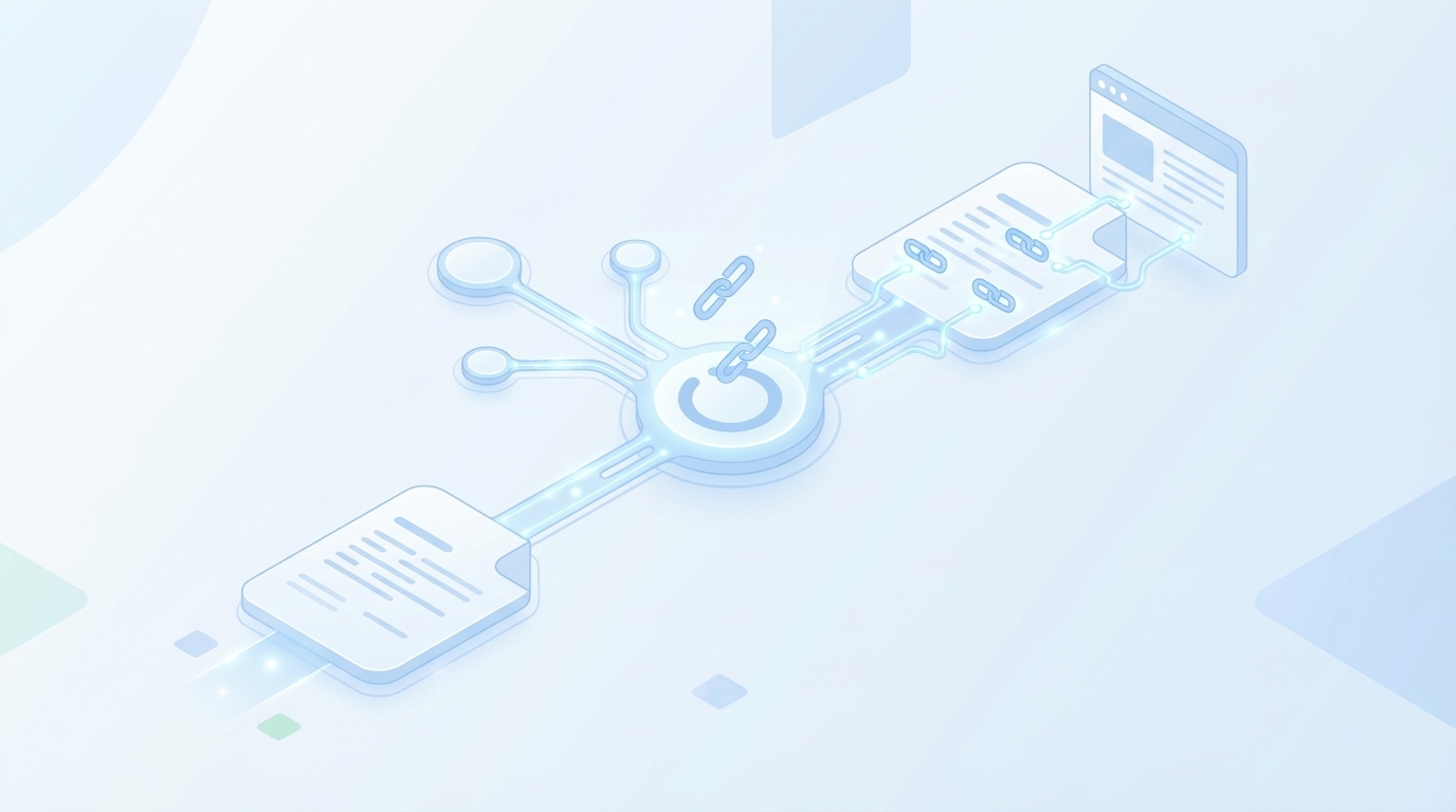 How Oleno Enforces Deterministic Internal Linking Without Rework concept illustration - Oleno