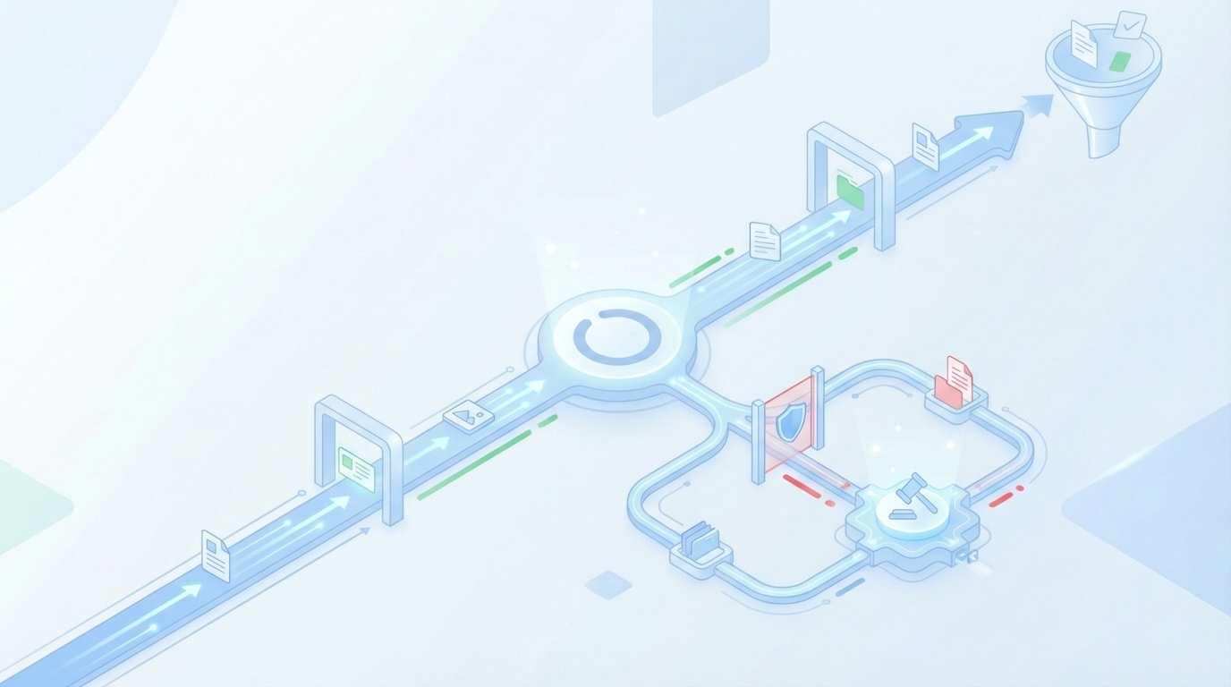 How Oleno Enforces Governance And Speeds Legal Review concept illustration - Oleno