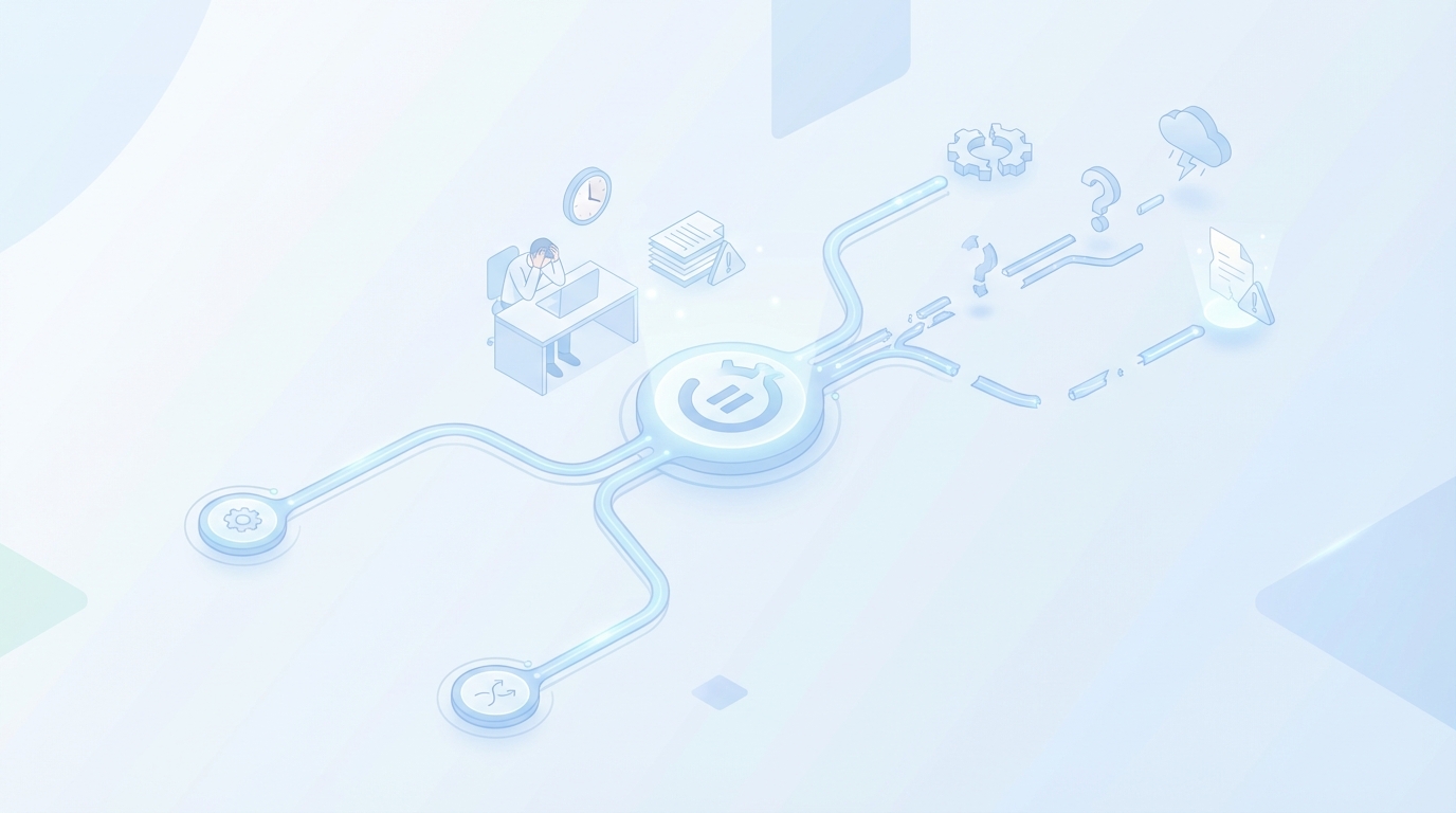 The Human Side Of Waiting On Approvals concept illustration - Oleno