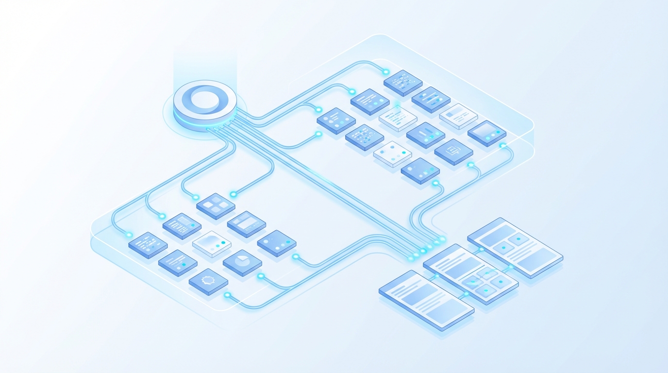 New Way concept illustration - Oleno