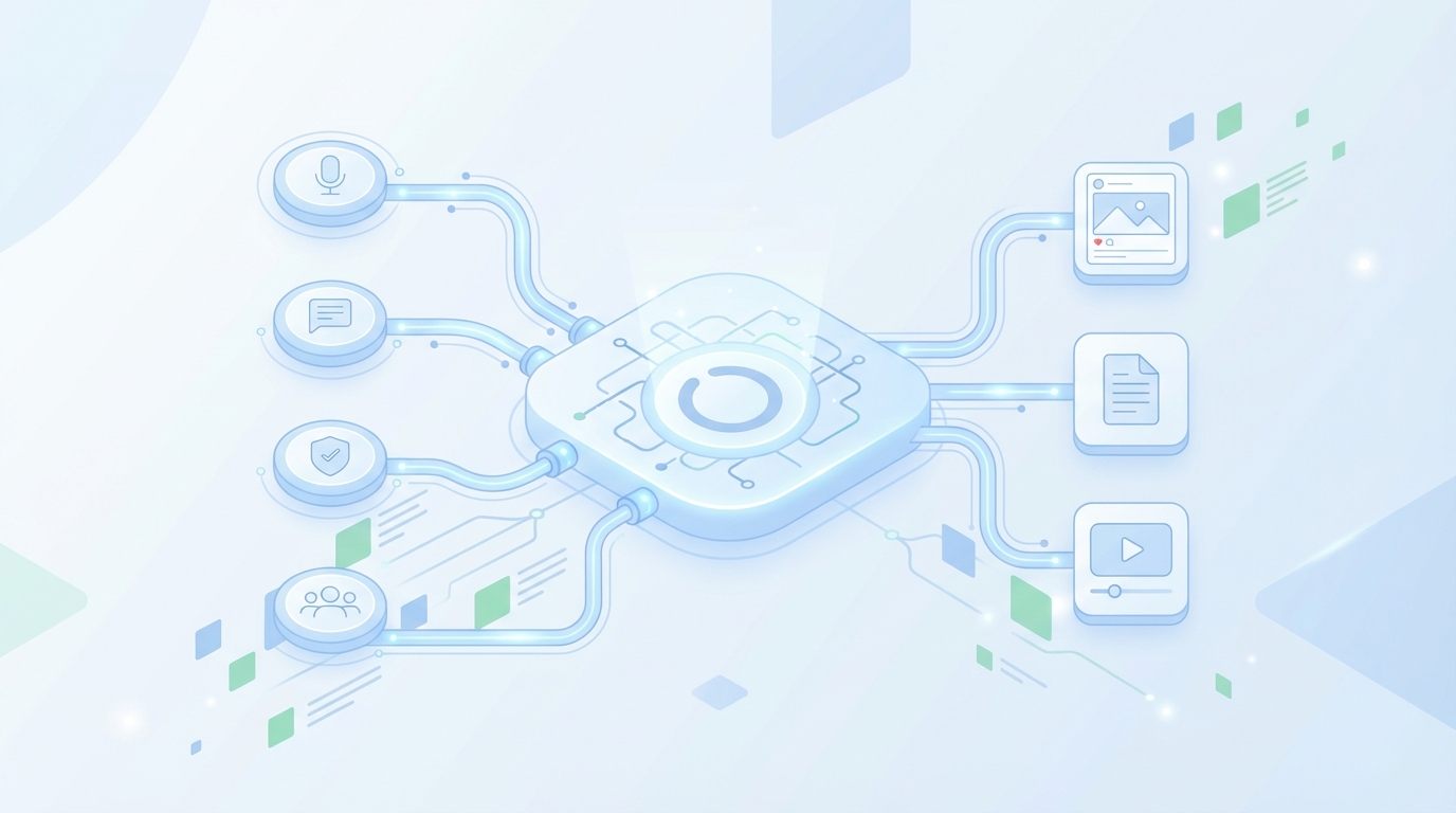 Solution concept illustration - Oleno