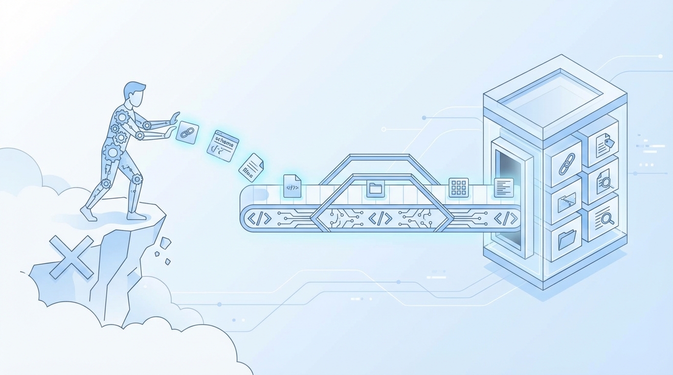 Ship With Determinism, Not Hope concept illustration - Oleno