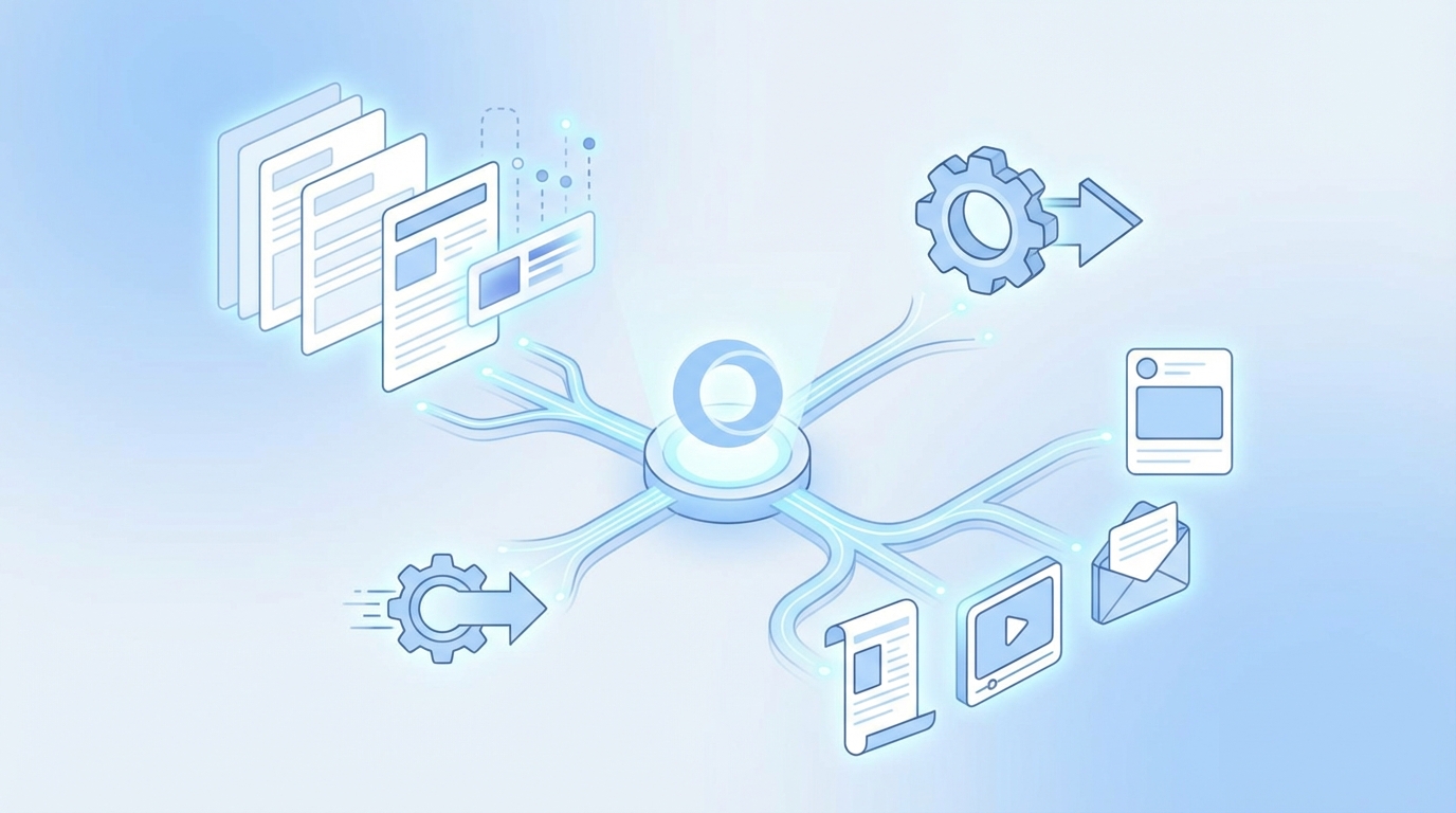 Copy.ai Deep Dive concept illustration - Oleno