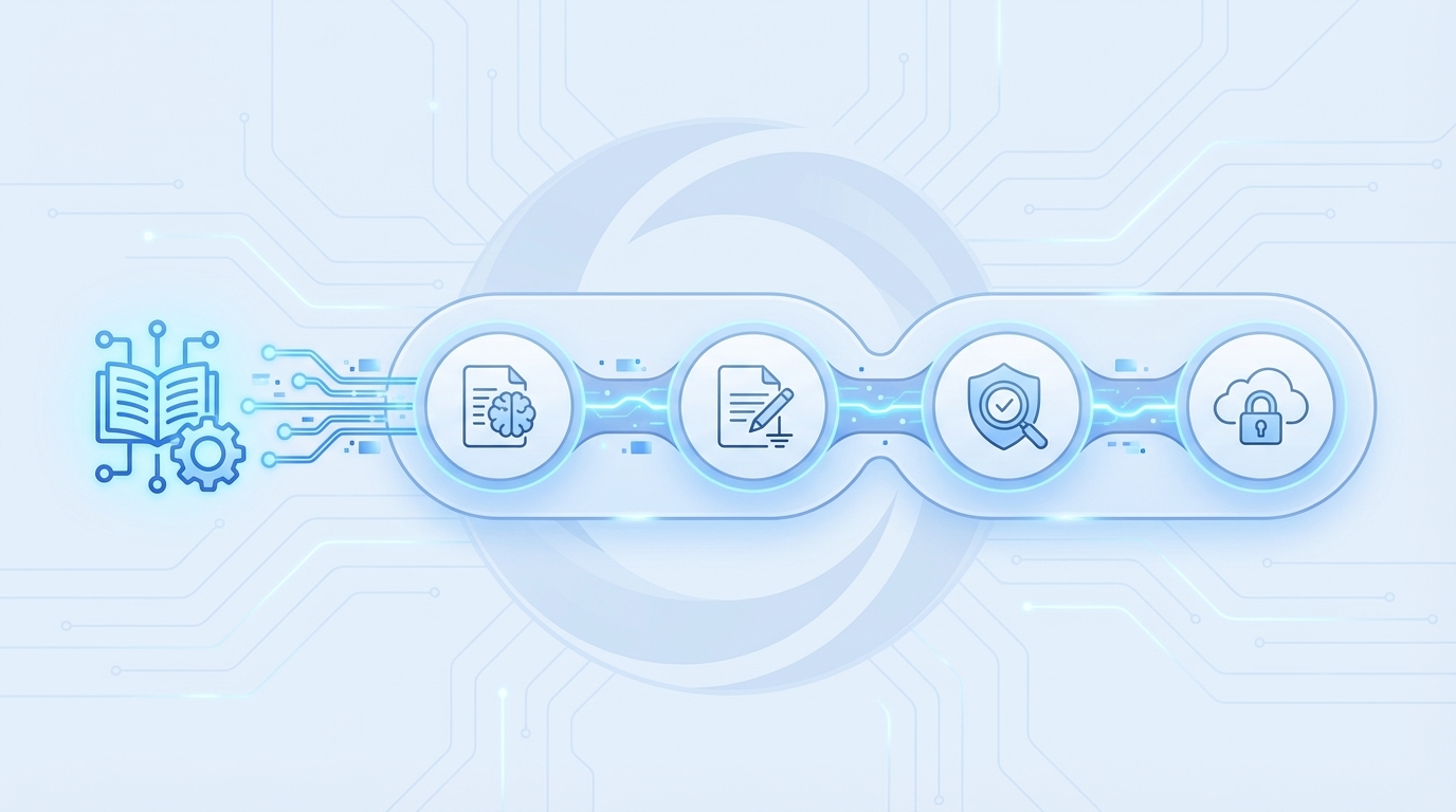 Wire The Lexicon Into Your Pipeline concept illustration - Oleno