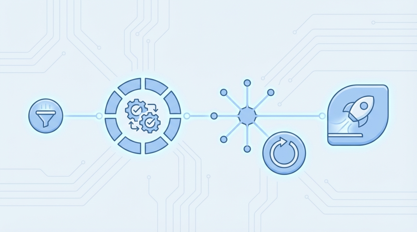 Build The Deterministic Pipeline That Ships Without Cleanup concept illustration - Oleno