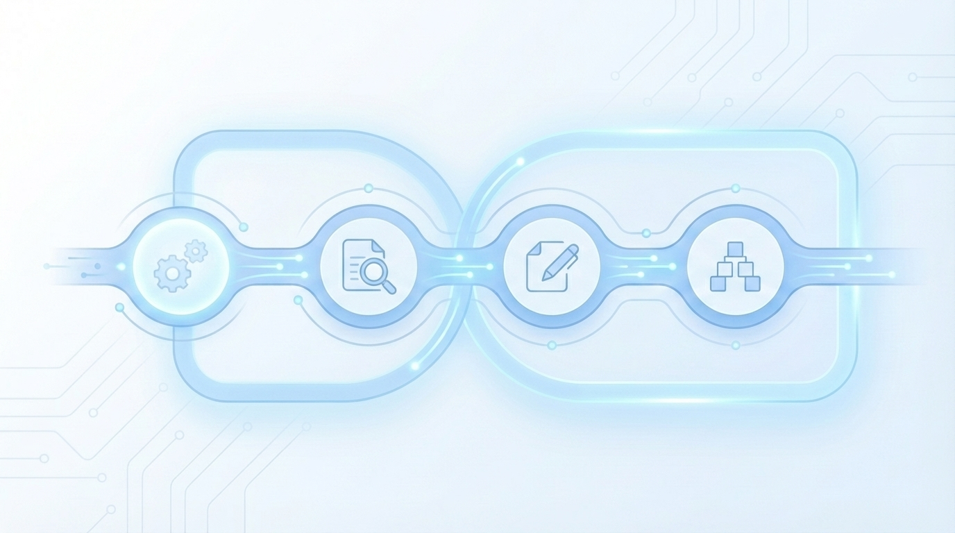 How Oleno Automates The No‑Edit Pipeline End To End concept illustration - Oleno