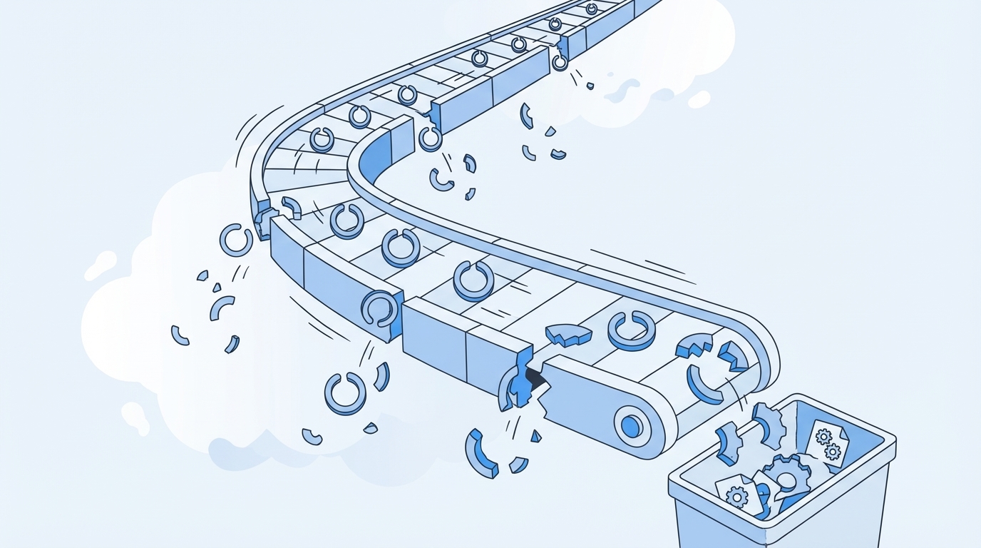 When Teams Chase Daily Cadence Without Safety Nets concept illustration - Oleno