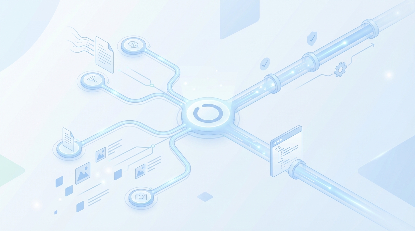 How Oleno Orchestrates Demand Gen So Your Message Stays Intact concept illustration - Oleno