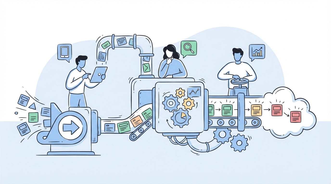 Outrank vs Surfer Solves Two Different SEO Problems concept illustration - Oleno