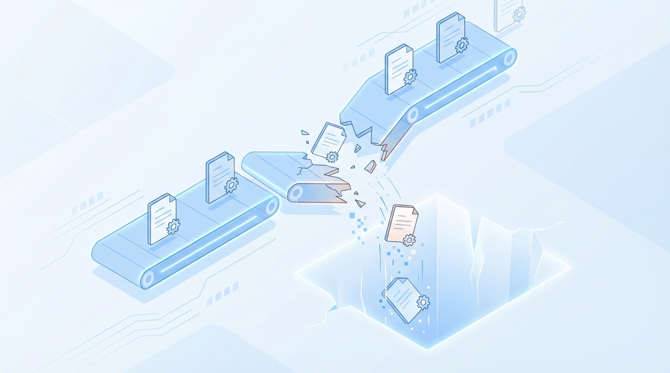 What Shipping Without a Safety Net Feels Like concept illustration - Oleno