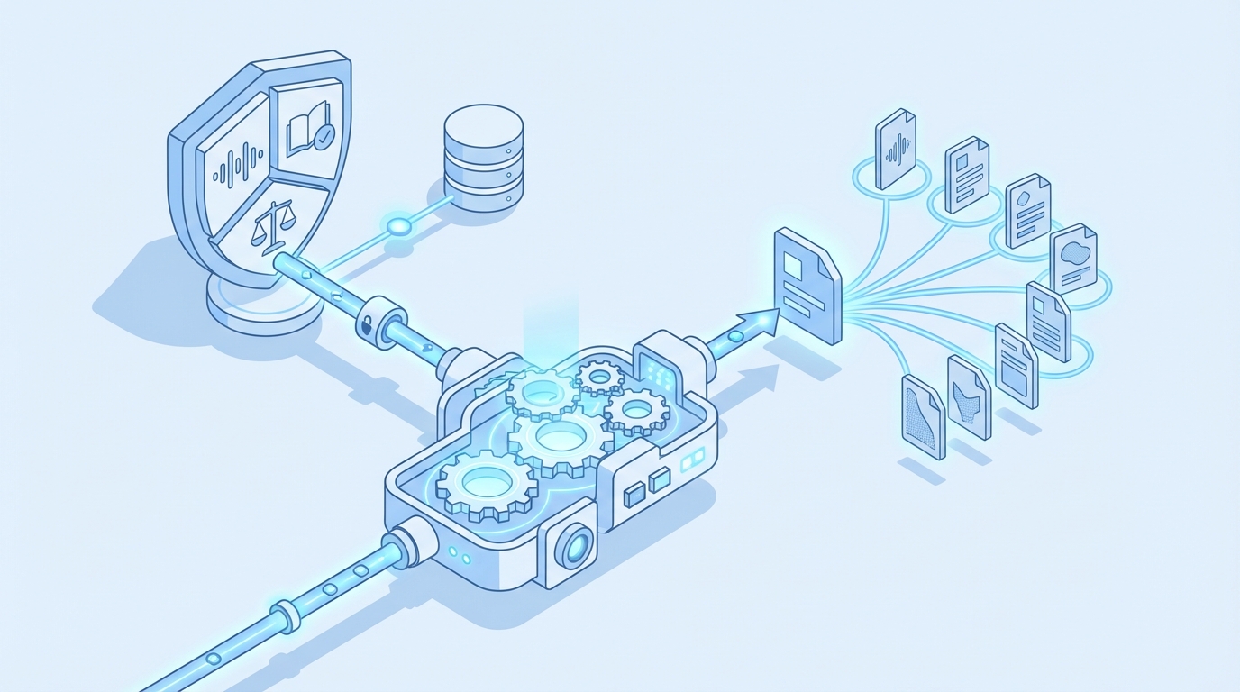 How Oleno Runs A KB-Grounded Variant Pipeline End To End concept illustration - Oleno