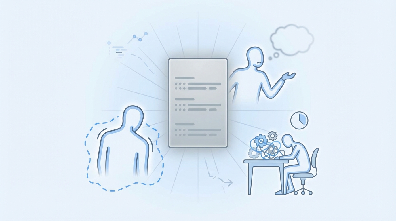 The Human Cost When Content Feels Generic concept illustration - Oleno