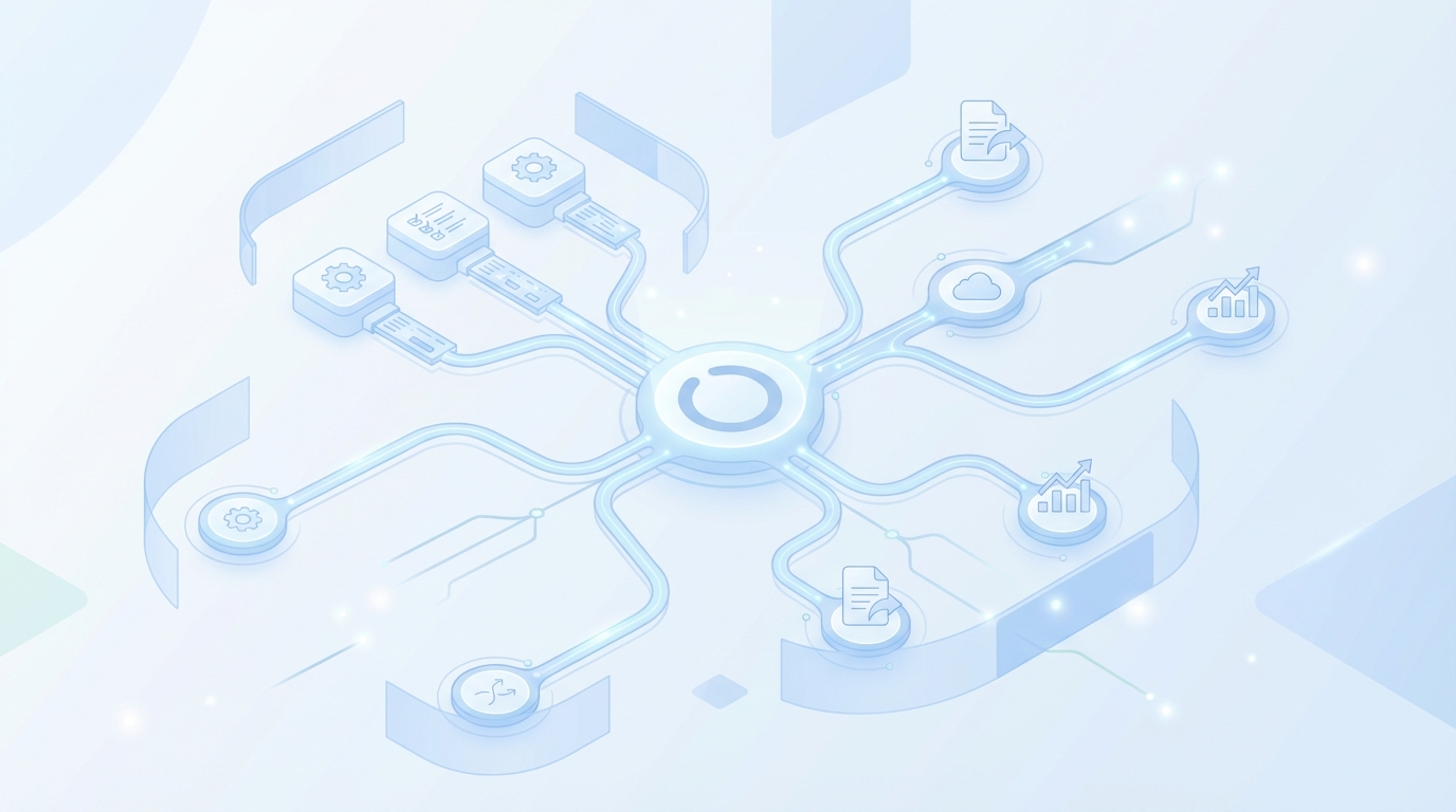 How Oleno Operationalizes Modular Pillar Hubs concept illustration - Oleno