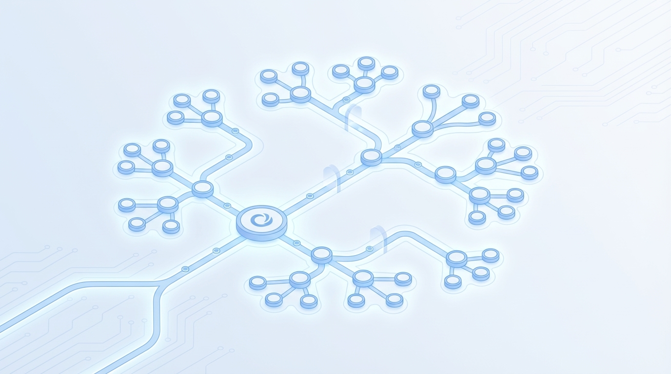 How Oleno Automates The Pillar–Cluster Workflow concept illustration - Oleno