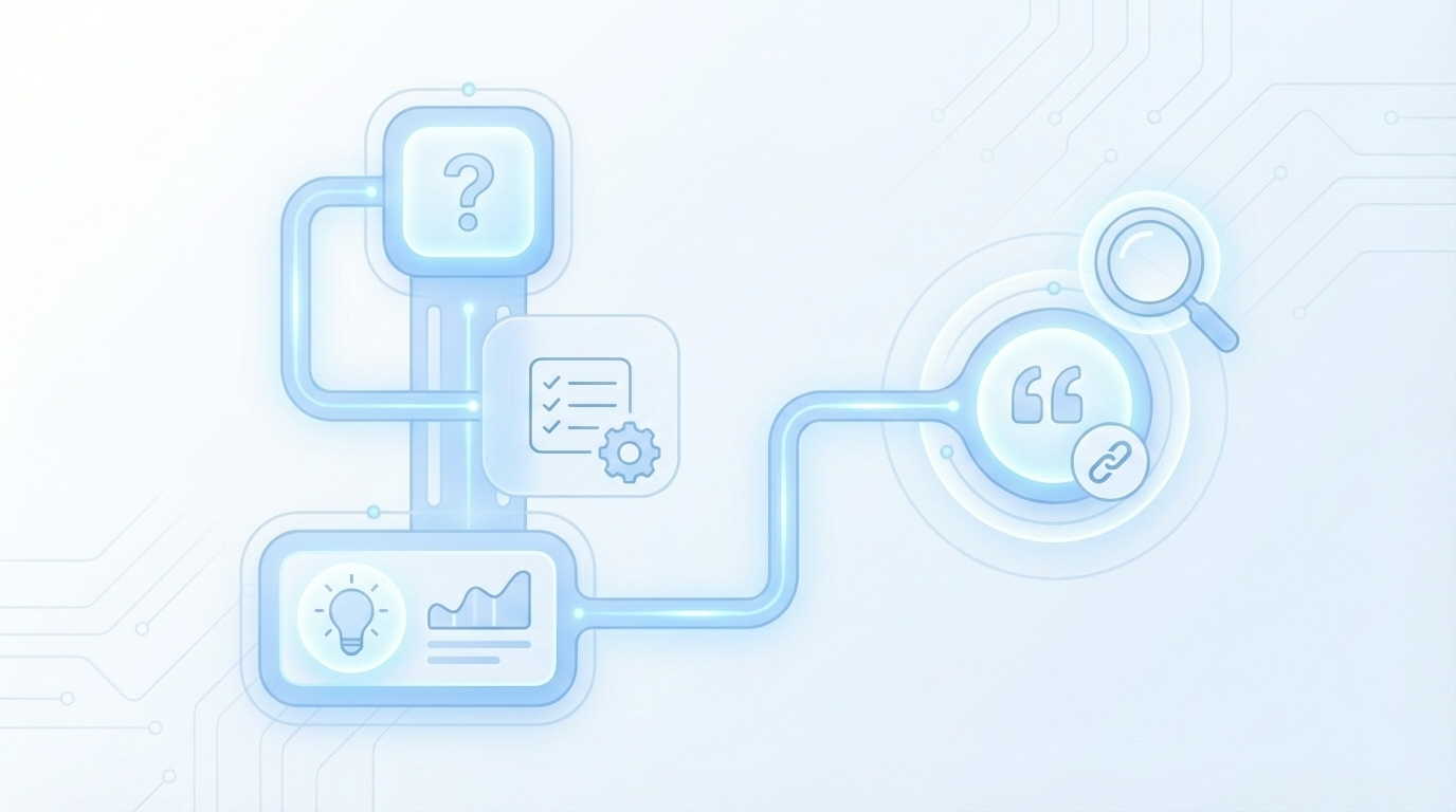 Build A Snippet-Ready Pillar Outline That Gets Cited concept illustration - Oleno