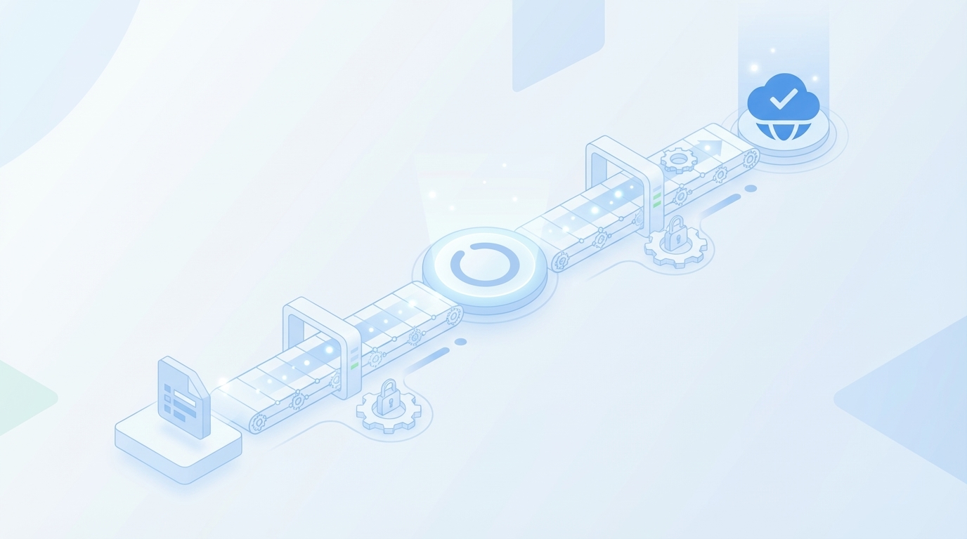 How Oleno Makes This Deterministic From Draft To Publish concept illustration - Oleno