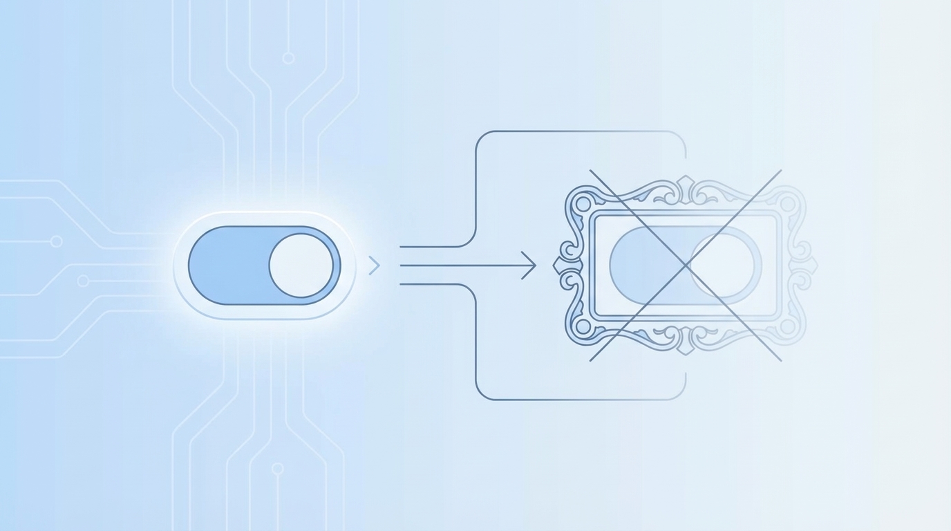 Clarity beats pretty—design standards that build confidence concept illustration - Oleno