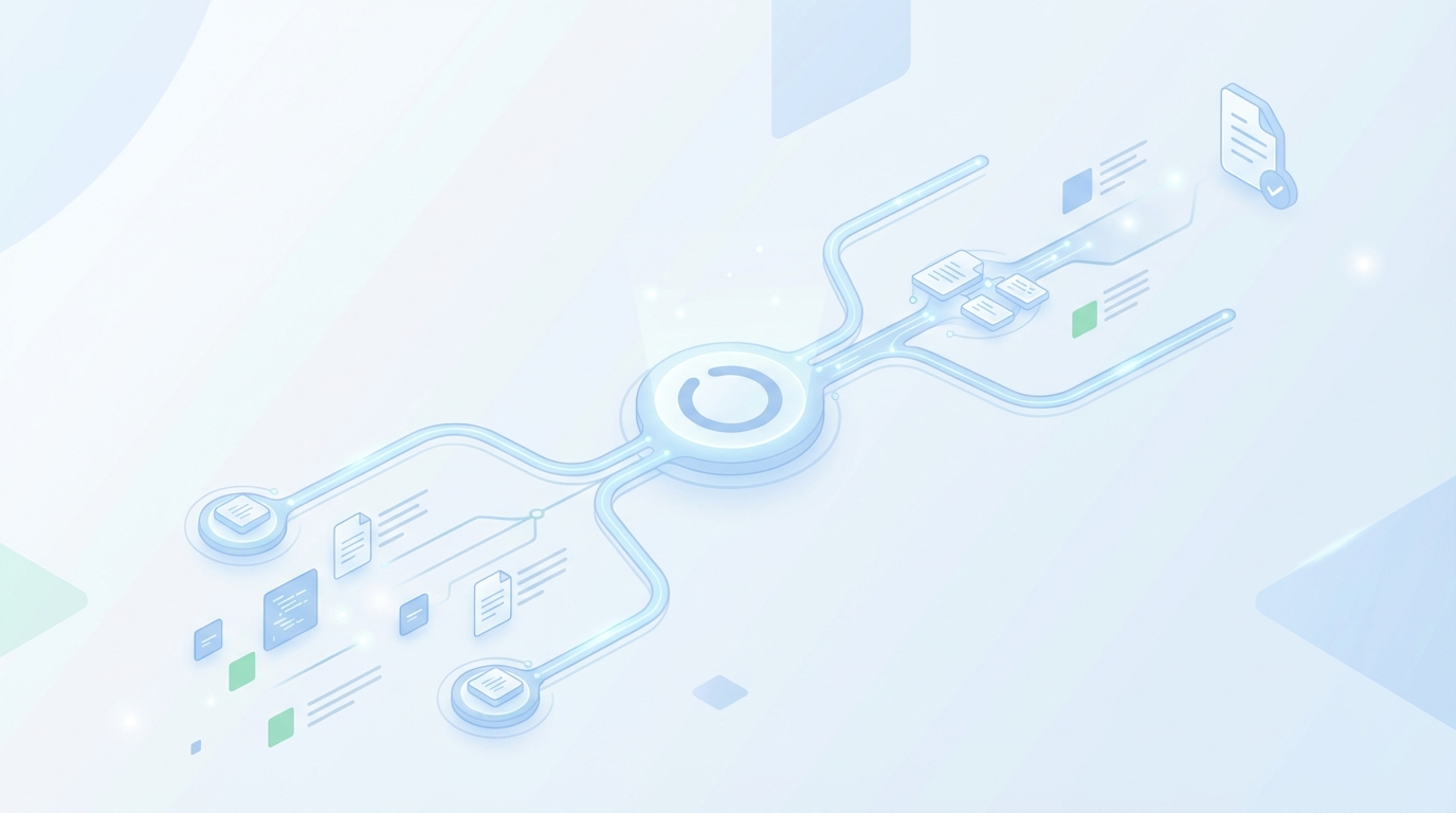 Solution: How Oleno Makes Policy-as-Code for Content Real concept illustration - Oleno