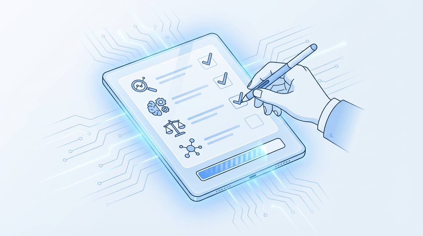 The Practitioner Checklist To Measure Information Gain Before Drafting concept illustration - Oleno