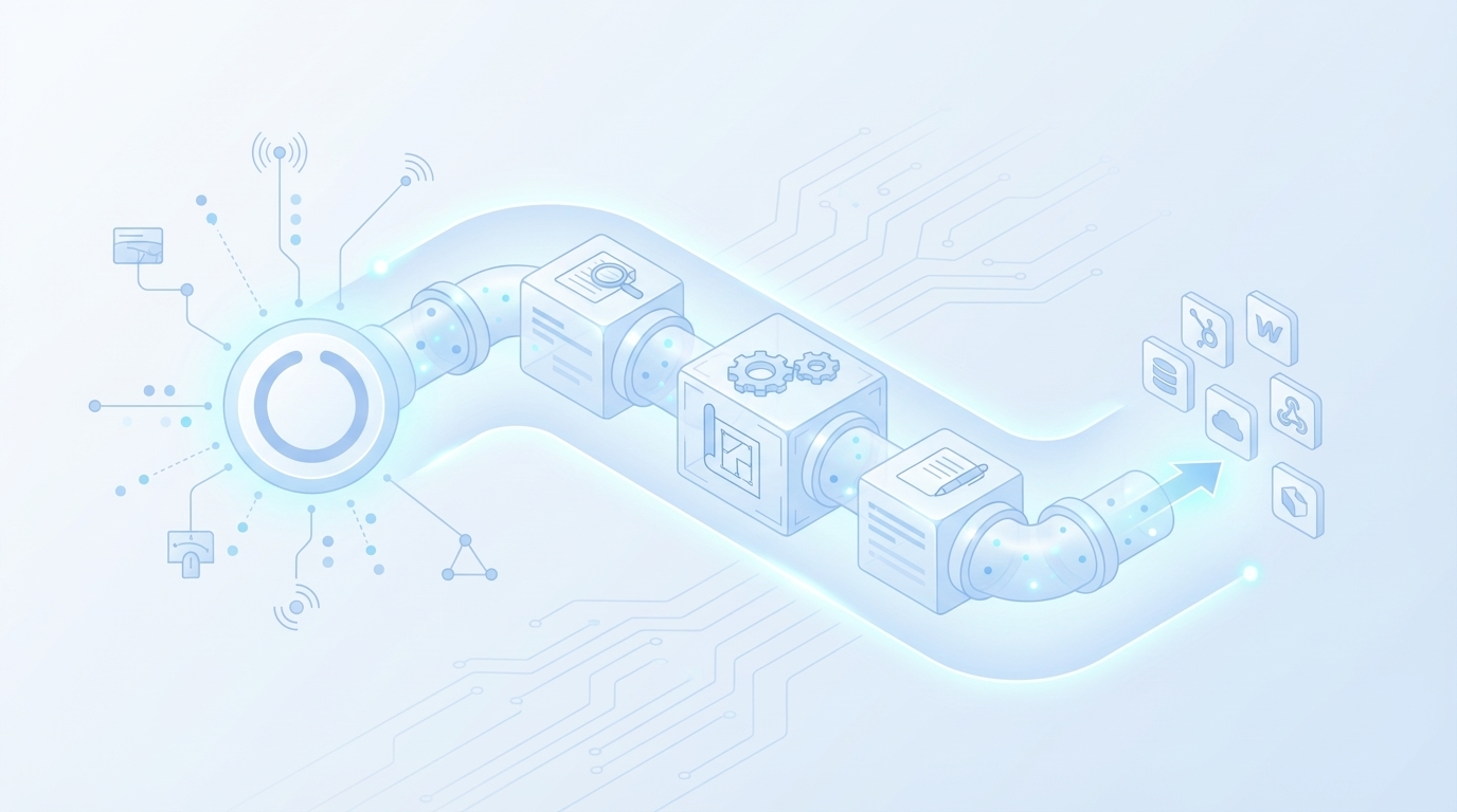 How Oleno Operationalizes Telemetry-Backed Content concept illustration - Oleno
