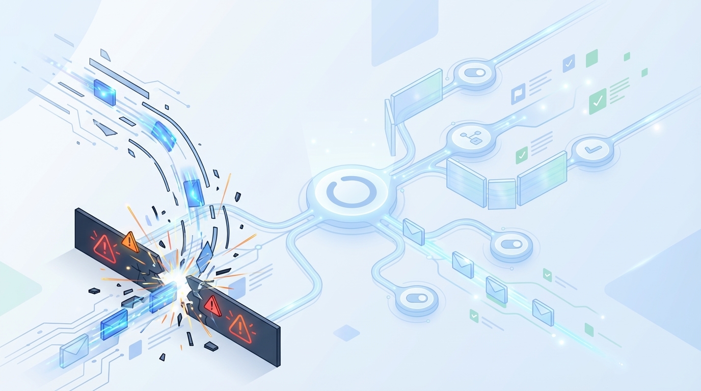 Release Day Pain Comes From Missing Guardrails concept illustration - Oleno