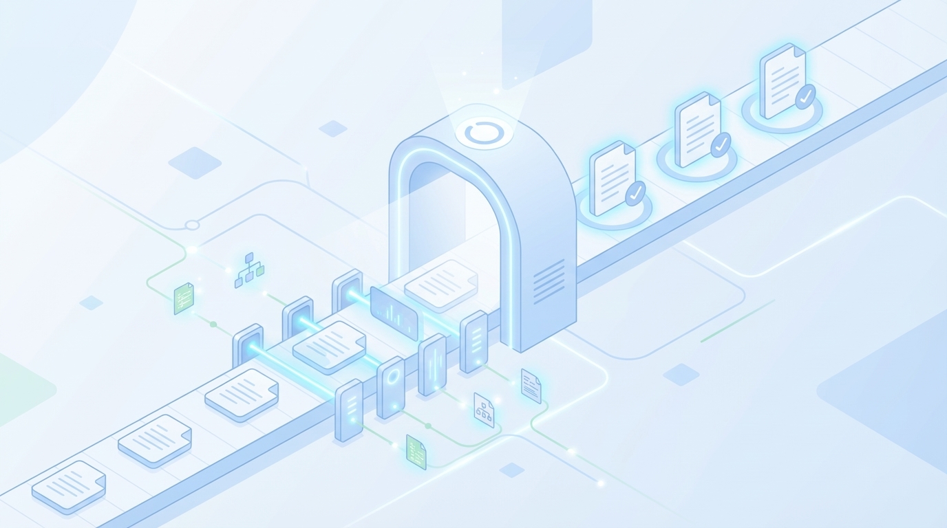 How Oleno Automates QA-Gate Governance End to End concept illustration - Oleno