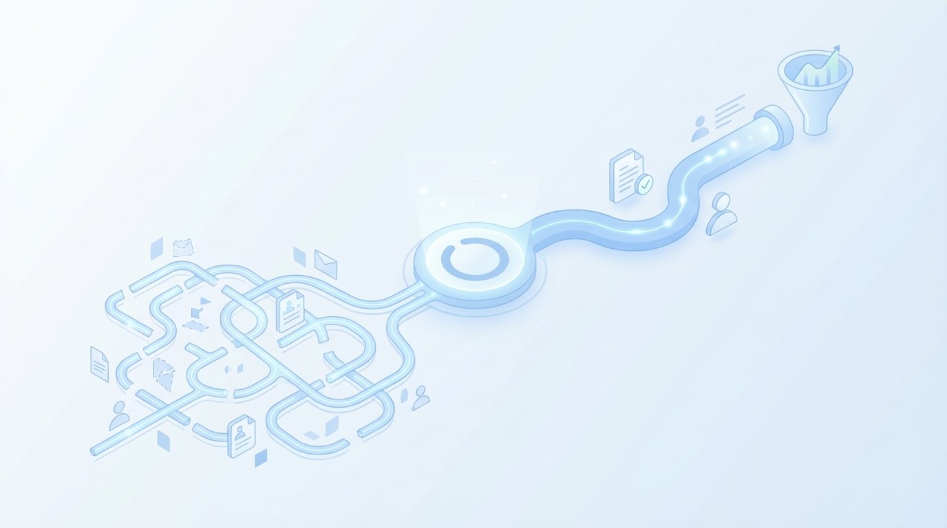 This Is Fixable With A First‑Party Pipeline concept illustration - Oleno