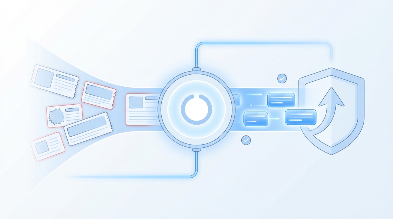 How Oleno Enforces Safe, Persuasive Competitive Content concept illustration - Oleno