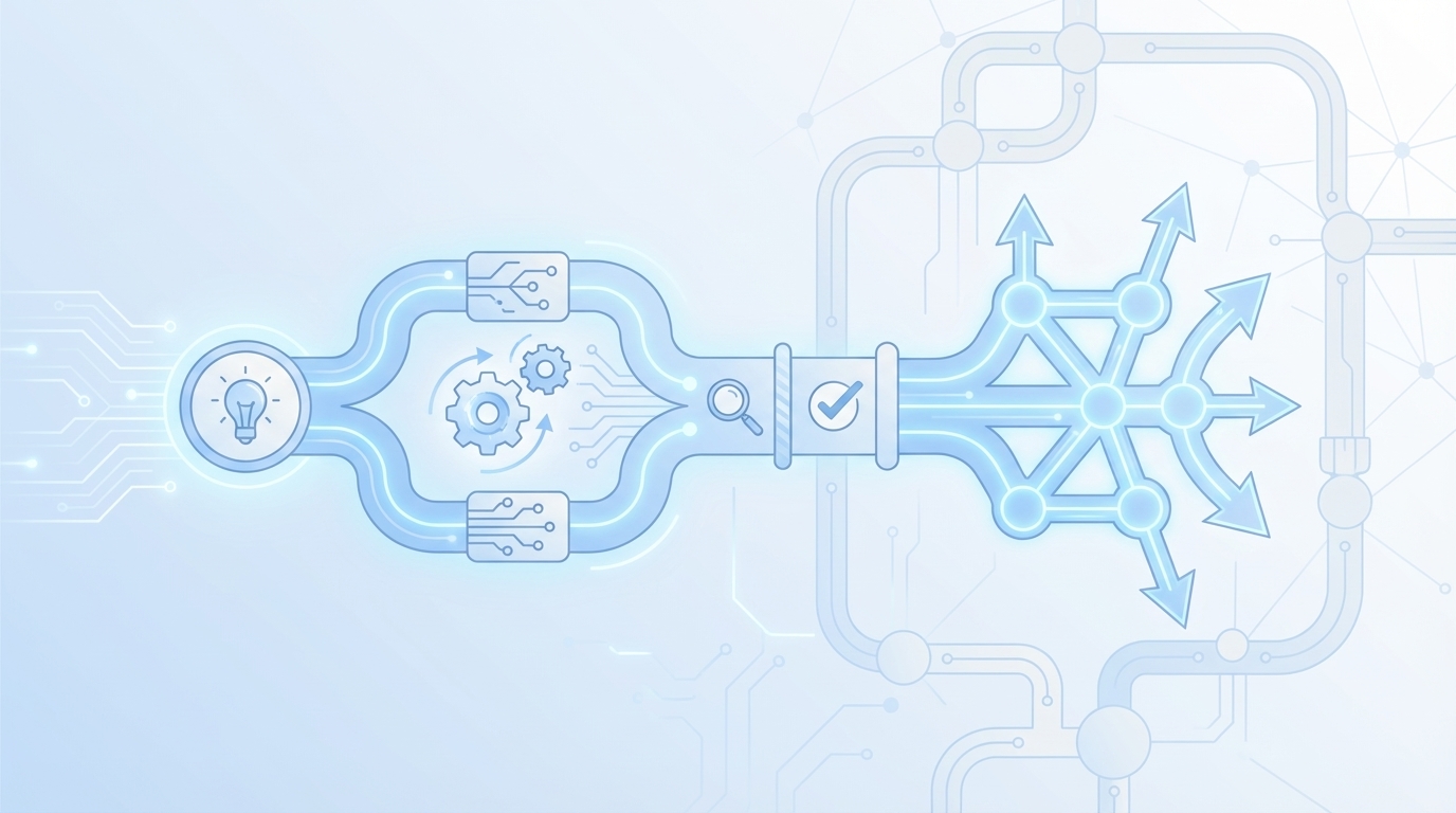 Adopt The New Way: Orchestrate, Don’t Micro‑Prompt concept illustration - Oleno