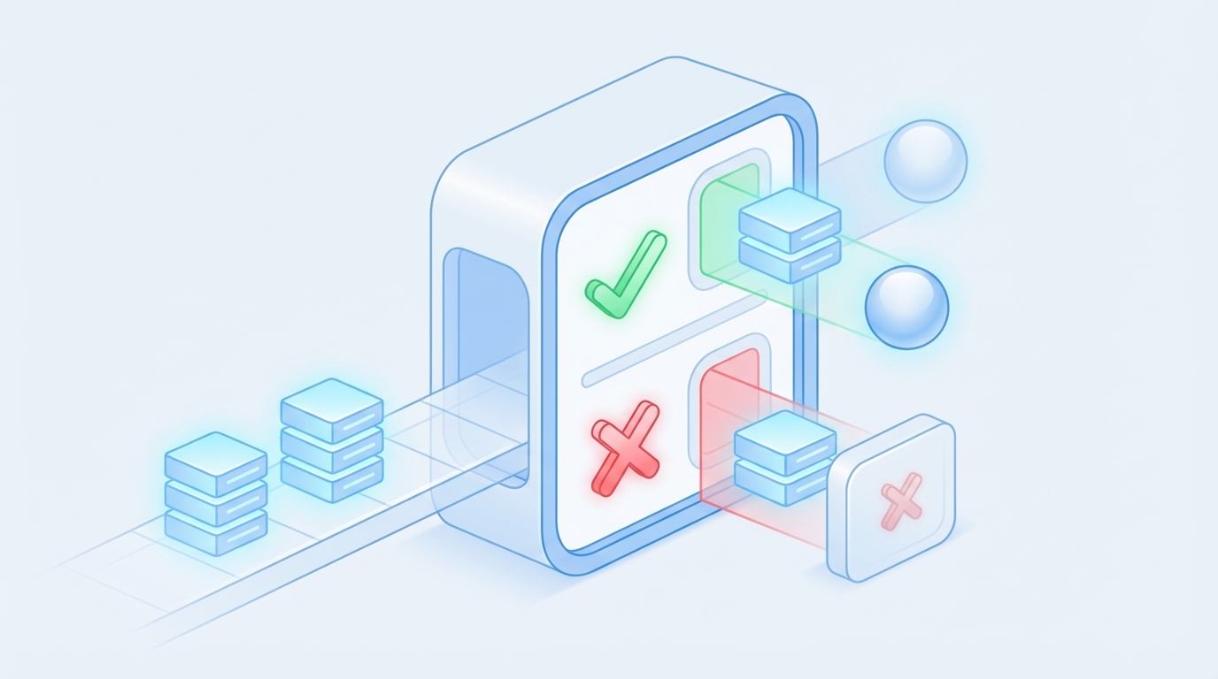 Make It Feel Safe With Measurable Guardrails concept illustration - Oleno